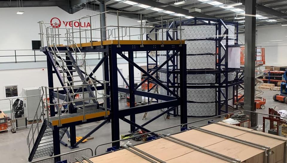 Physical mock up of the Fukushima Unit 2 environment at the VNS UK assembly site