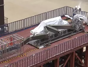 PVCI Boom in Naraha test facility, Japan