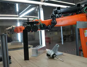 P170 Magics Cameras mounted on Kuka robot arm