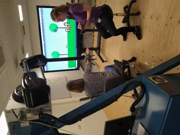 Stroke patient using Dexter