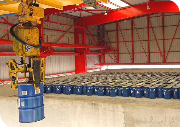 radioactive waste management safe operations secure interim storage facilities environment containers transportation