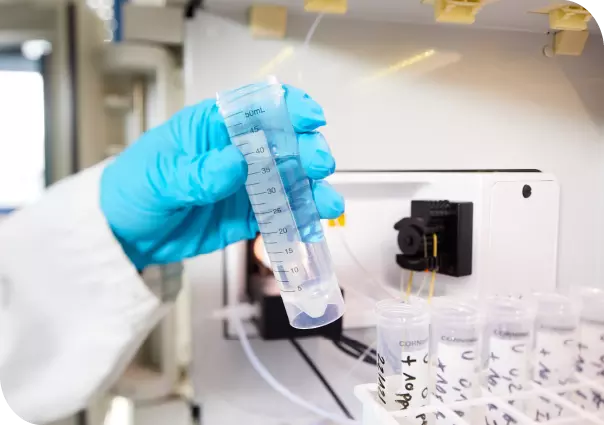 solutions de cycle de vie des déchets radioactifs mesures radiologiques analyses radiologiques avancées en laboratoire traitement MOSAIC® VISU®
