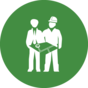 A pictogram of employees
