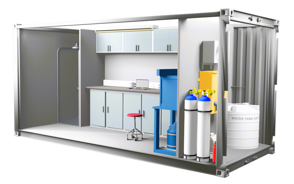 nuclear measurement characterisation NeoMab waste transport analyses mobile laboratory control laboratory ISO 17025 characterisation measurement techniques