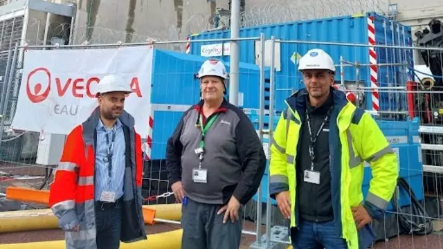 Veolia visit an EDF site - cropped