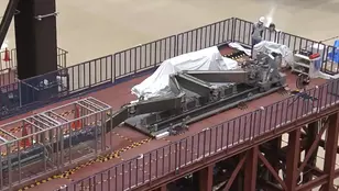 PVCI Boom in Naraha test facility, Japan